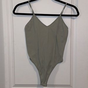 NWB- sage coloured bodysuit